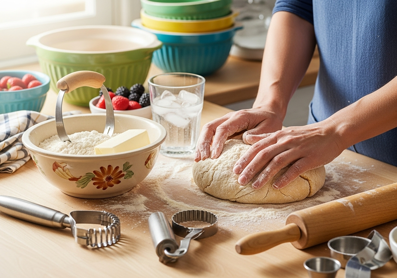 How Do You Make Pie Crust Without a Food Processor