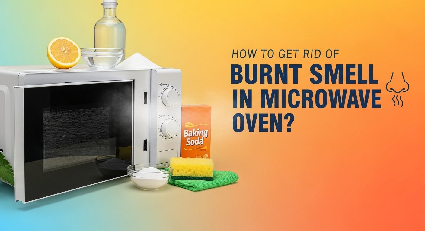 How to Get Rid of Burnt Smell in Microwave Oven Quickly
