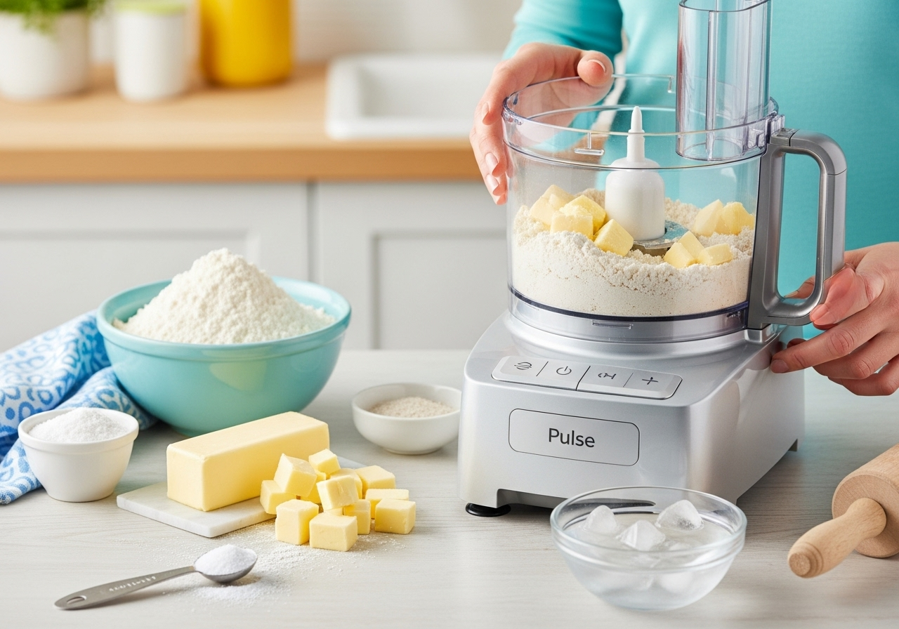 How to Make Pie Dough in a Food Processor