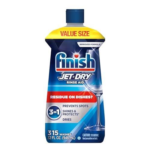 Top Rince Clean Best Rinse Aid for Bosch Dishwasher to Prevent Spots and Shine
