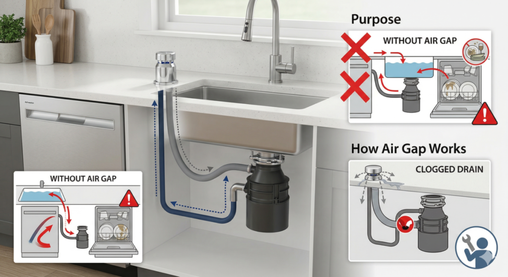 Dishwasher Air Gap Basics