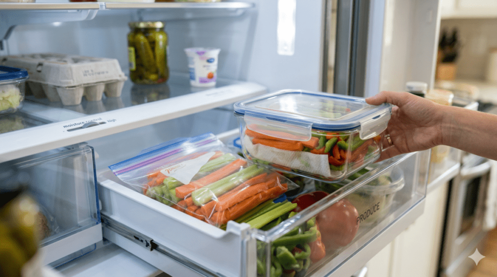 Short-term Storage Tips for vegetables
