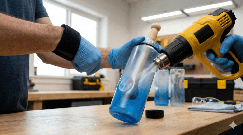 Heat Gun Method For Stubborn Dents