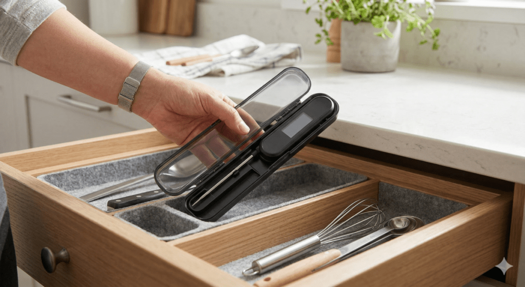 Storage And Care of  a Good Cook Meat Thermometer