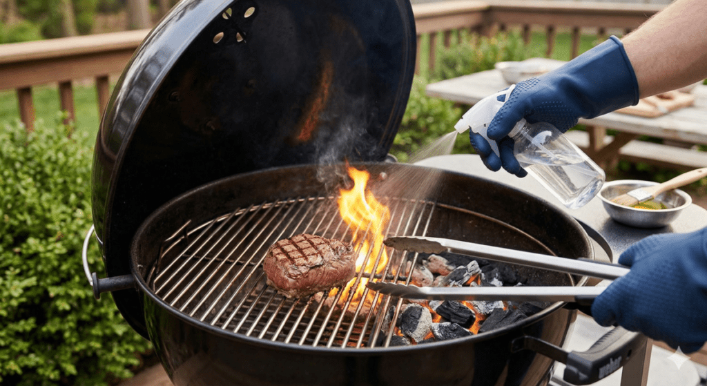 Preventing Flare-ups to Grill Filet Mignon on Gas Grill Weber