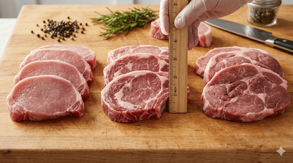 Selecting Boneless Cuts to Cook Pork Chops