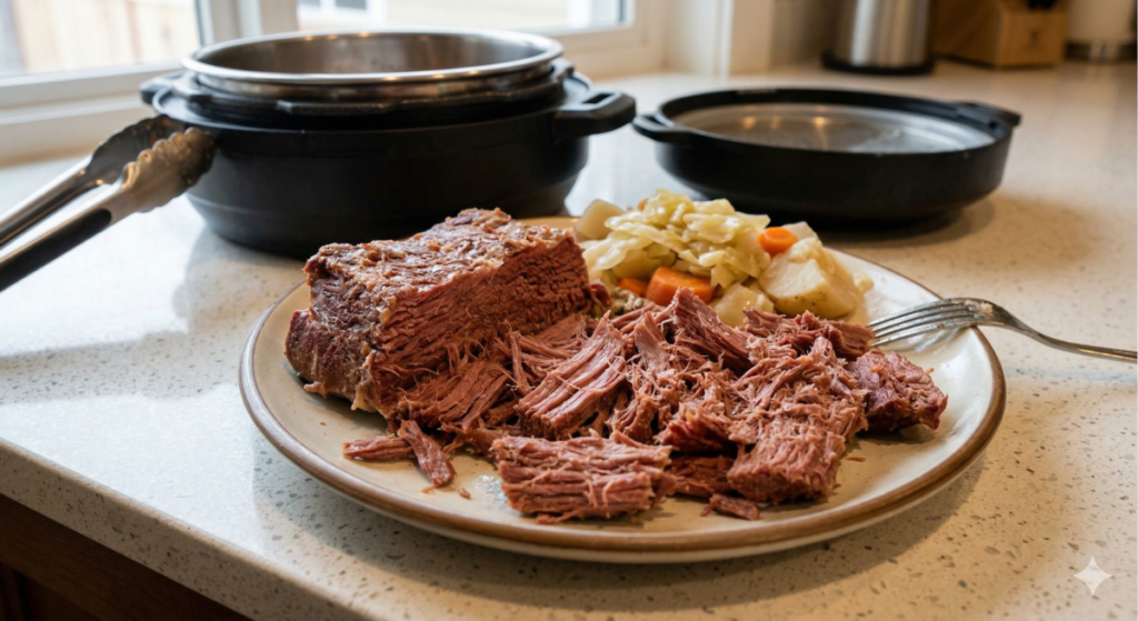 Overcooking Issues of Cooking Corned Beef in Pressure Cooker