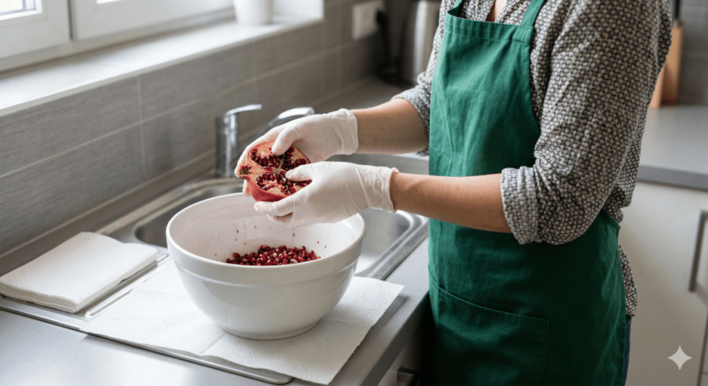 Avoiding Stains And Mess