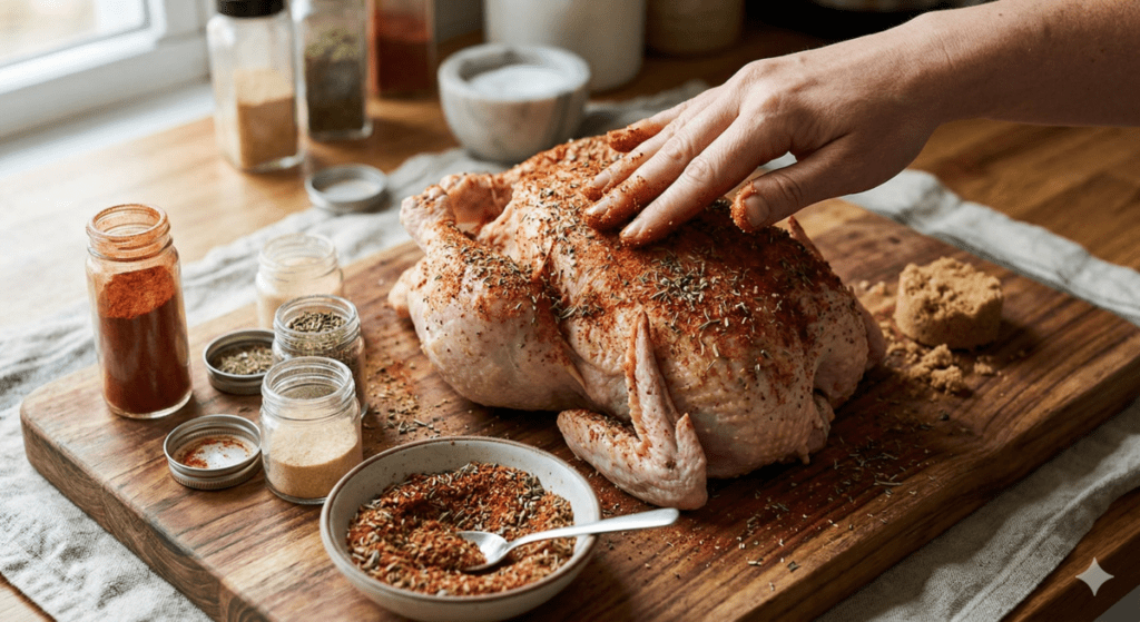 Basic Dry Rubs of Chicken