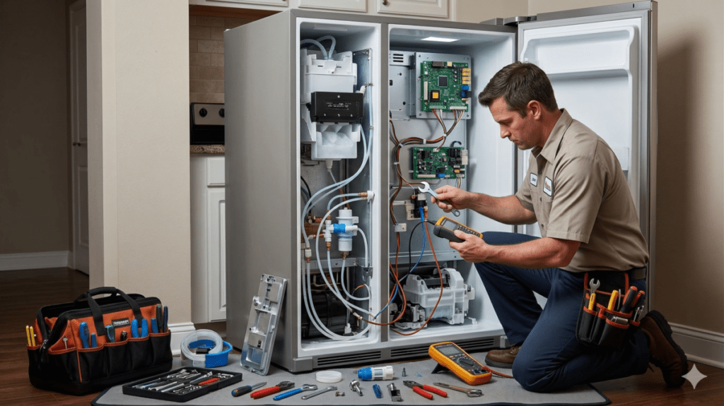 Complex Repairs of Refrigerator