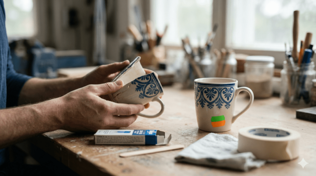 Cost Vs. Value Of Fixing a ceramic mug handle