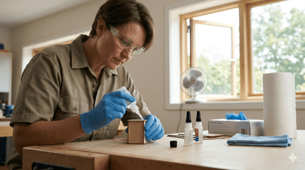 Handling Adhesives Safely