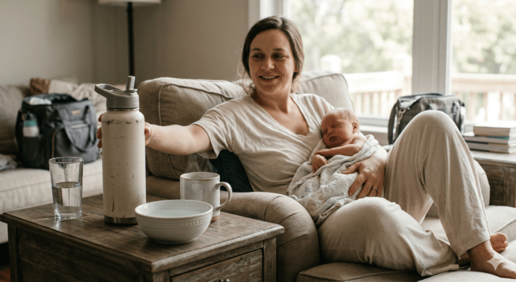 Hydration Needs for Postpartum Meal Prep