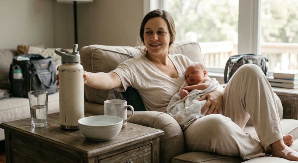 Hydration Needs for Postpartum Meal Prep