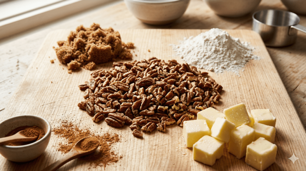 Ingredients For Pecan Topping