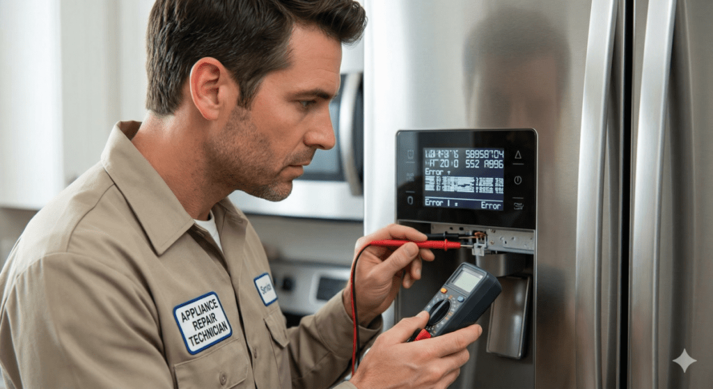 Malfunctioning Display Panel of Refrigerator