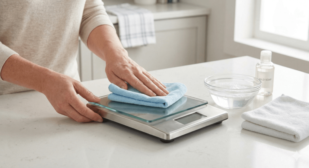 Regular Cleaning of Digital Scale