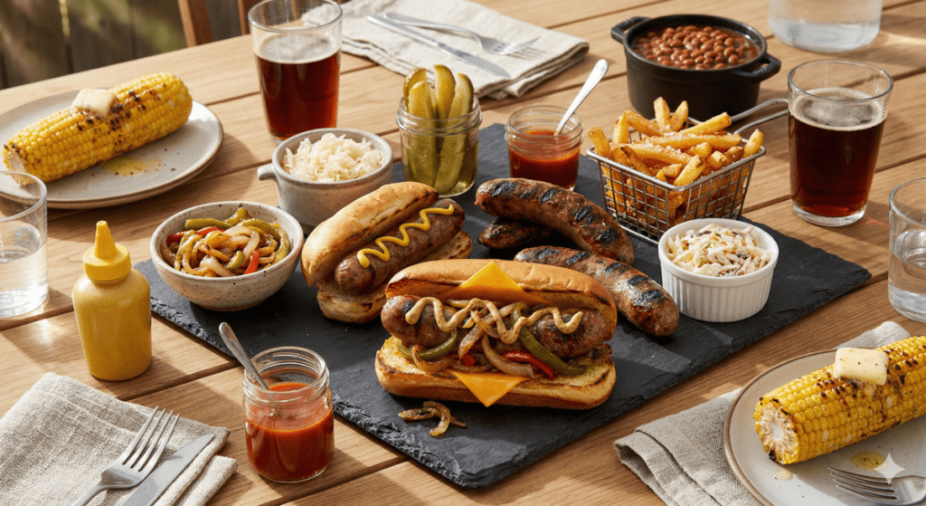 Serving Suggestions for brats