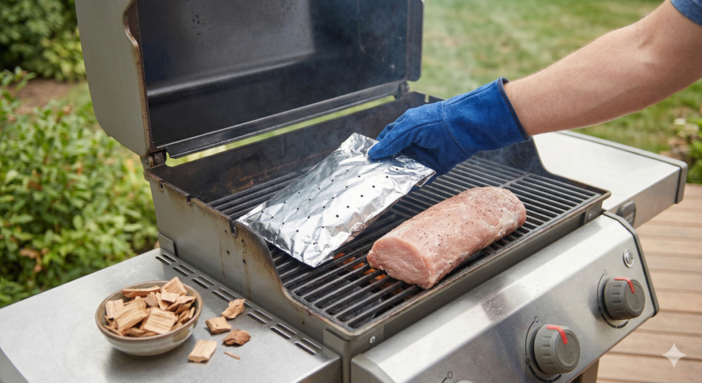 Smoking On A Gas Grill
