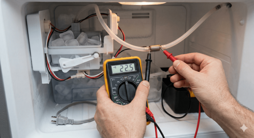 Testing The Heater With A Multimeter