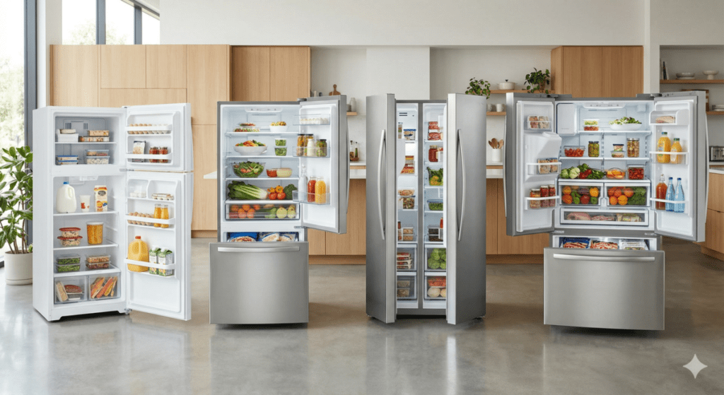 Types Of Refrigerators