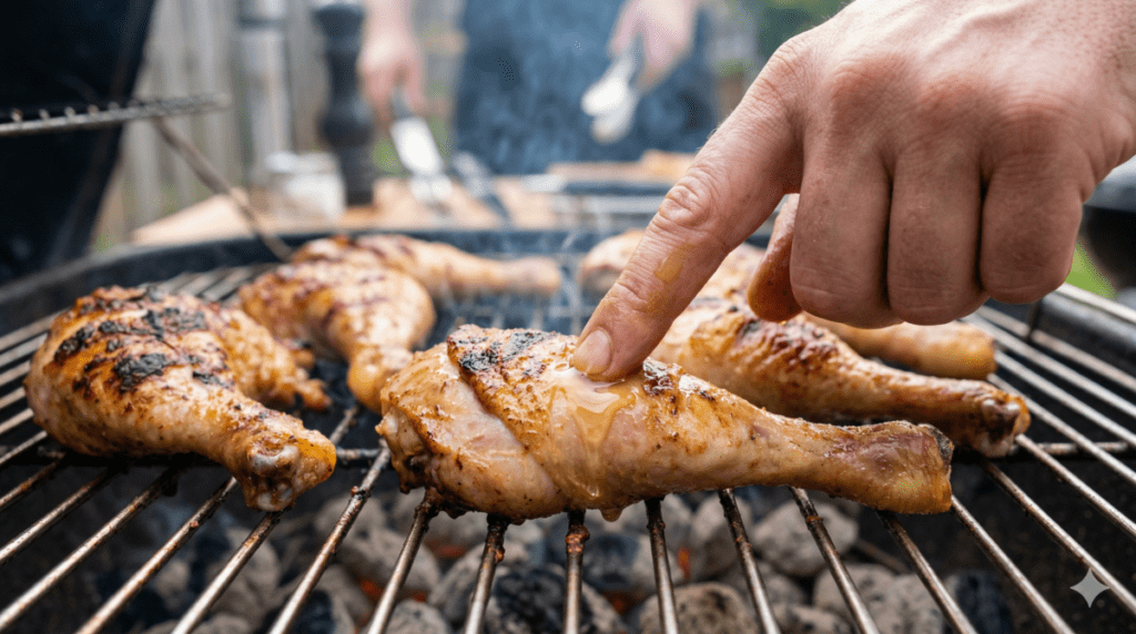 Visual And Texture Cues in Grilling